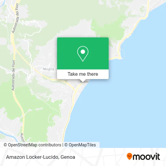 Amazon Locker-Lucido map