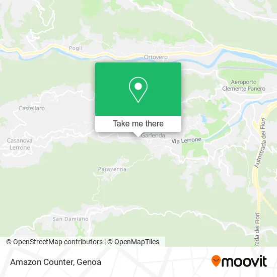 Amazon Counter map