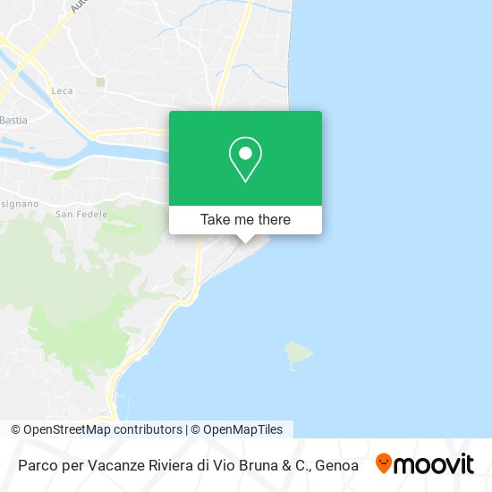 Parco per Vacanze Riviera di Vio Bruna & C. map