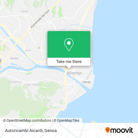 Autoricambi Aicardi map