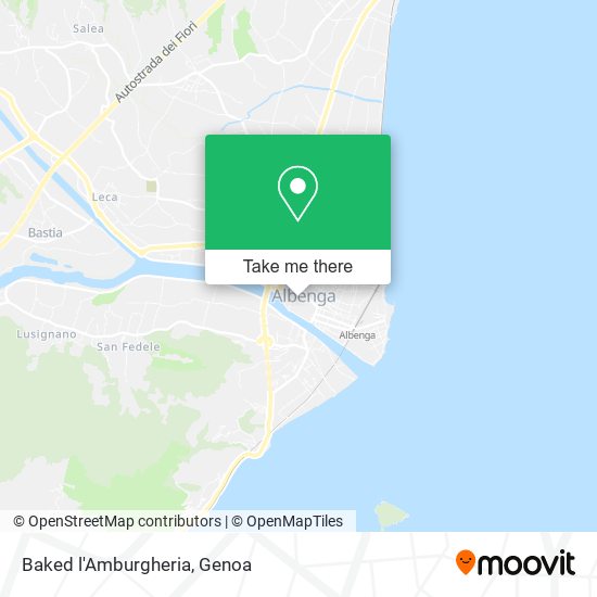 Baked l'Amburgheria map