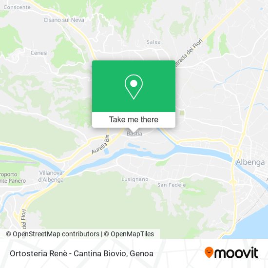 Ortosteria Renè - Cantina Biovio map