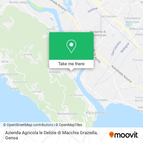 Azienda Agricola le Delizie di Macchia Graziella map