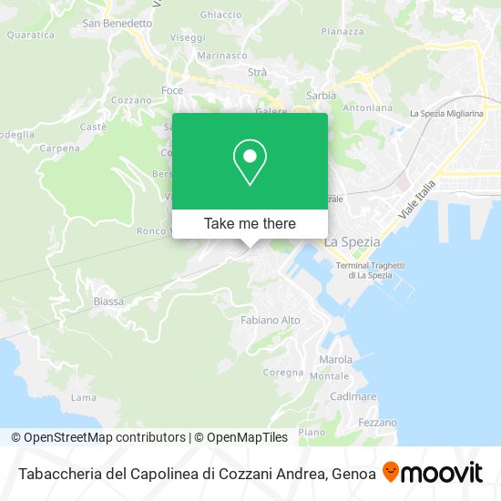 Tabaccheria del Capolinea di Cozzani Andrea map