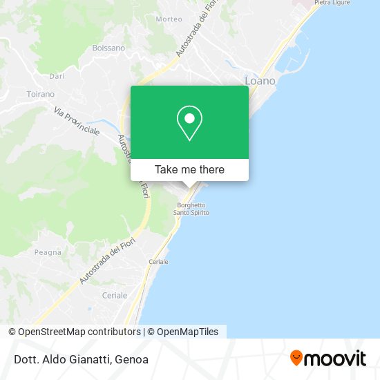 Dott. Aldo Gianatti map