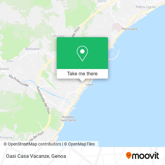 Oasi Casa Vacanze map