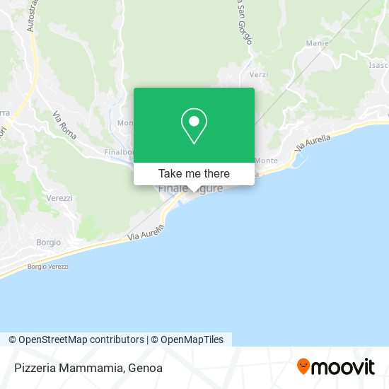 Pizzeria Mammamia map
