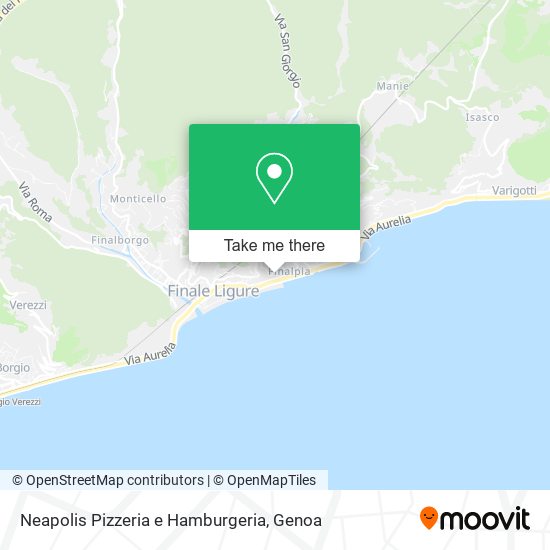 Neapolis Pizzeria e Hamburgeria map