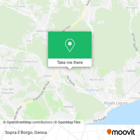 Sopra il Borgo map