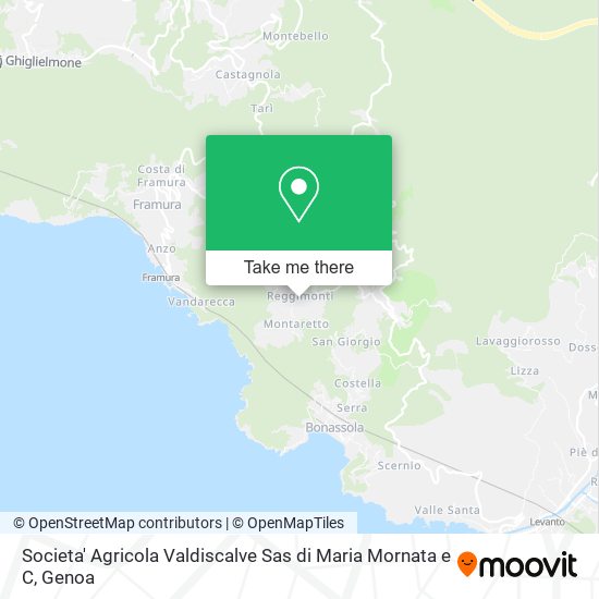 Societa' Agricola Valdiscalve Sas di Maria Mornata e C map