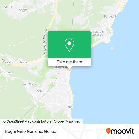 Bagni Gino Garrone map