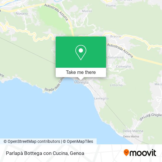 Parlapà Bottega con Cucina map