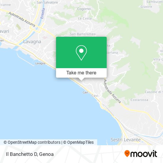 Il Banchetto D map