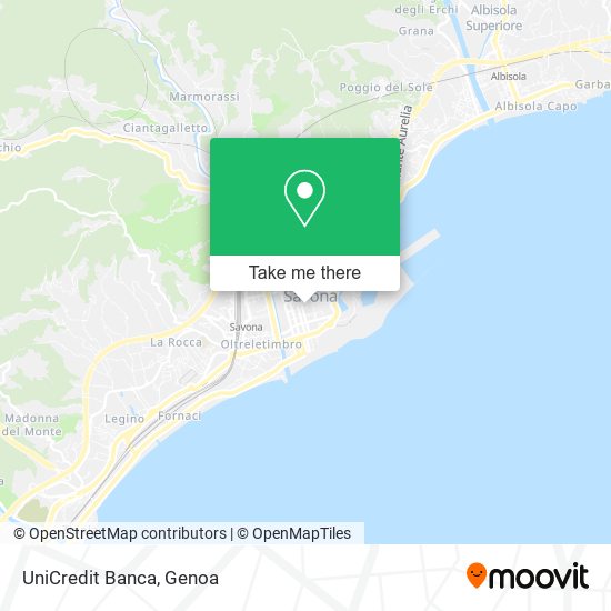 UniCredit Banca map