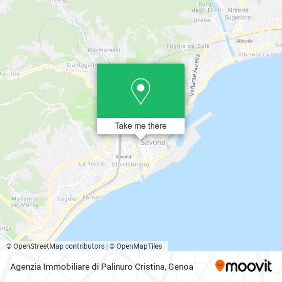 Agenzia Immobiliare di Palinuro Cristina map