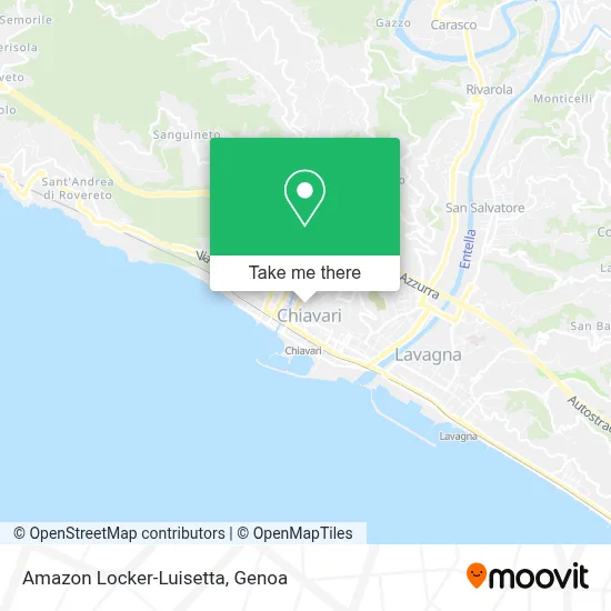 Amazon Locker-Luisetta map