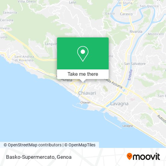 Basko-Supermercato map