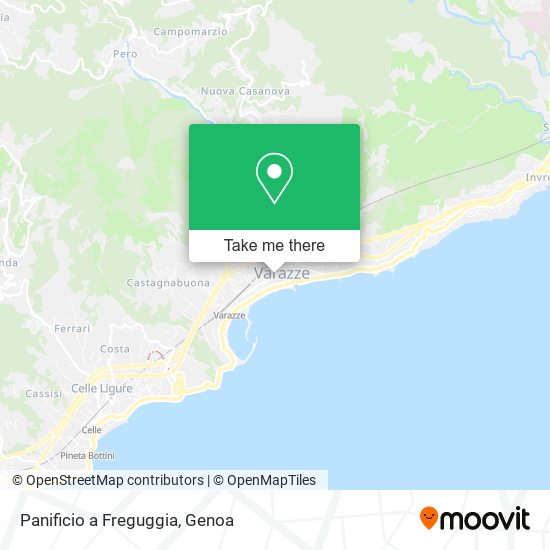 Panificio a Freguggia map