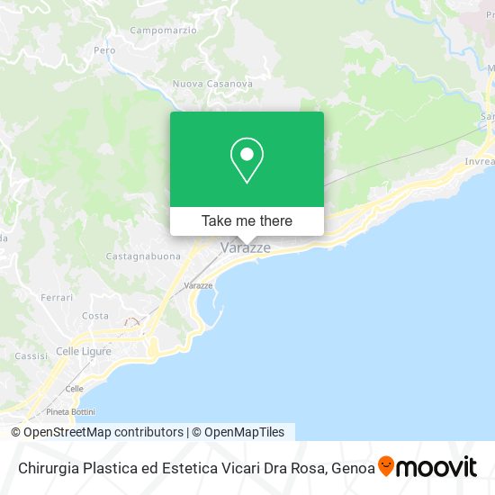 Chirurgia Plastica ed Estetica Vicari Dra Rosa map