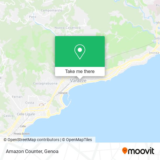 Amazon Counter map