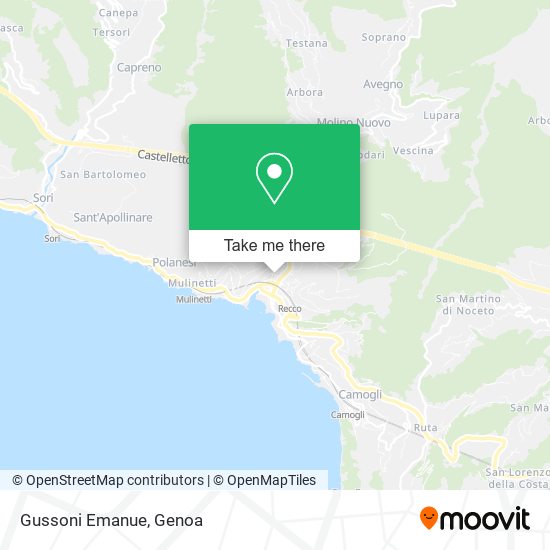 Gussoni Emanue map