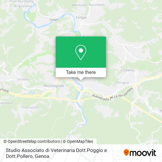 Studio Associato di Veterinaria Dott.Poggio e Dott.Pollero map