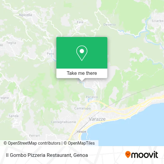 Il Gombo Pizzeria Restaurant map