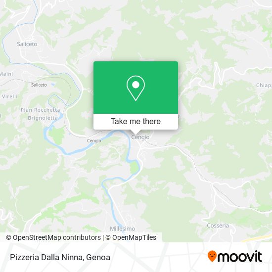 Pizzeria Dalla Ninna map