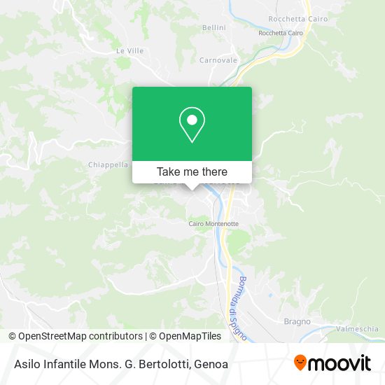 Asilo Infantile Mons. G. Bertolotti map