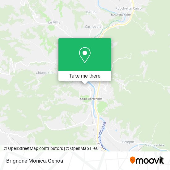 Brignone Monica map