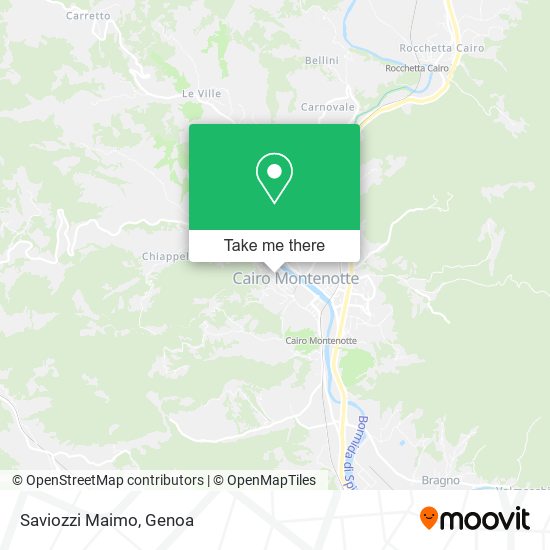 Saviozzi Maimo map