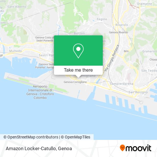 Amazon Locker-Catullo map
