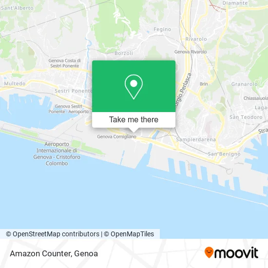 Amazon Counter map