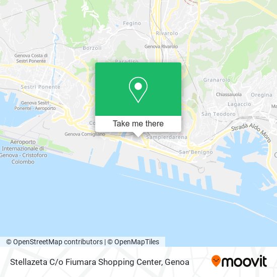 Stellazeta C / o Fiumara Shopping Center map