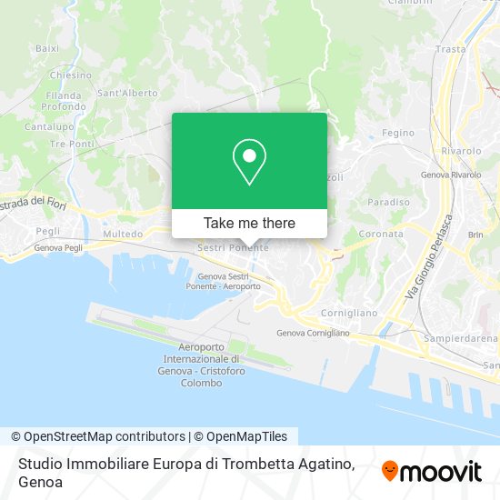 Studio Immobiliare Europa di Trombetta Agatino map