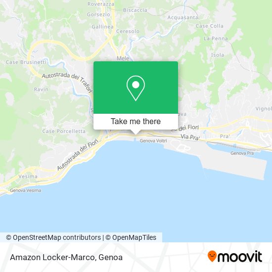 Amazon Locker-Marco map
