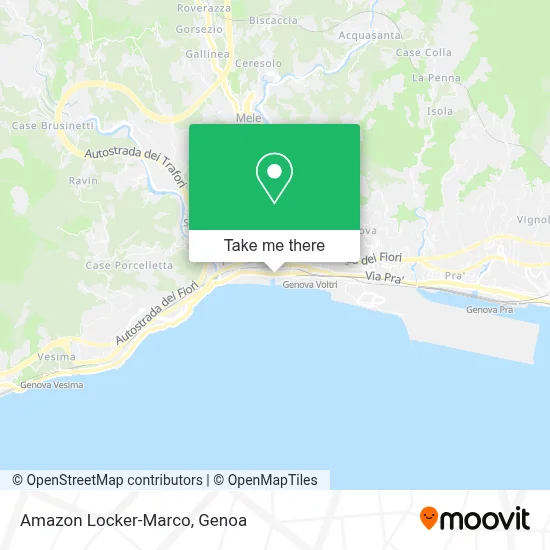 Amazon Locker-Marco map