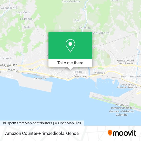 Amazon Counter-Primaedicola map