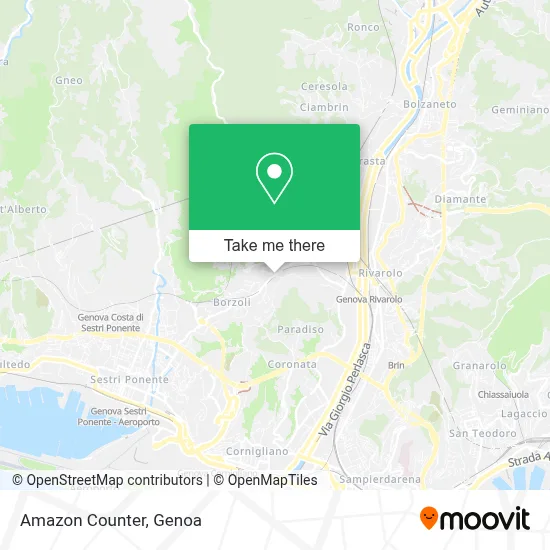 Amazon Counter map