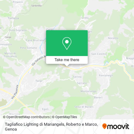 Tagliafico Lighting di Mariangels, Roberto e Marco map