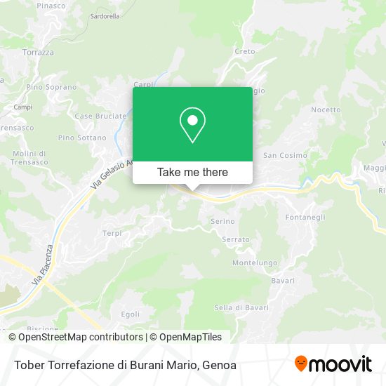 Tober Torrefazione di Burani Mario map