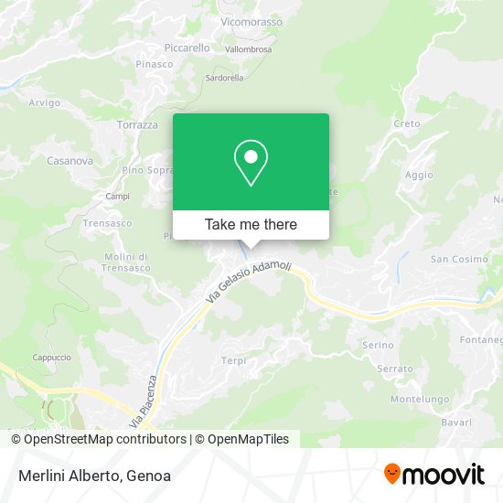Merlini Alberto map