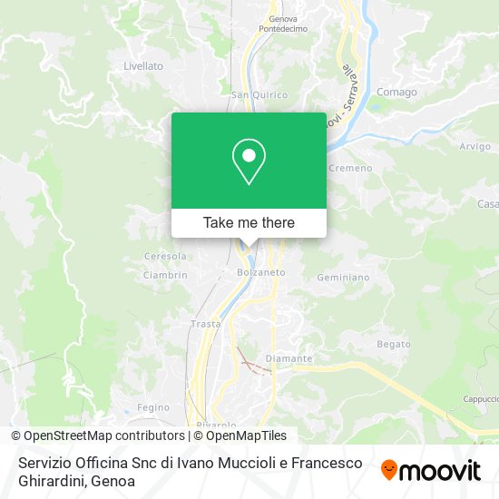 Servizio Officina Snc di Ivano Muccioli e Francesco Ghirardini map
