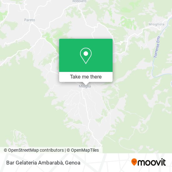 Bar Gelateria Ambarabà map