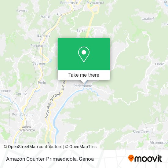 Amazon Counter-Primaedicola map