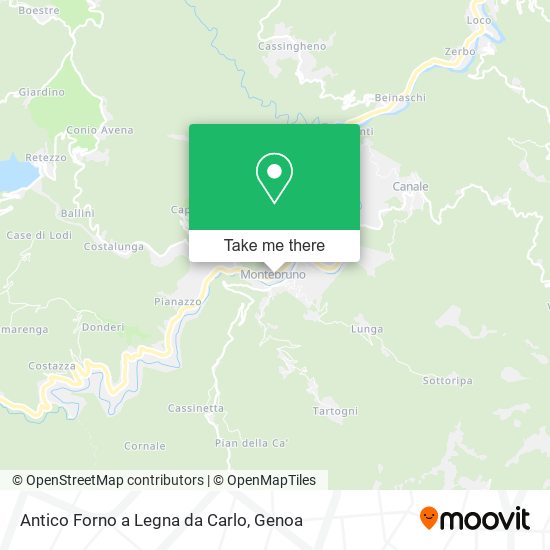 Antico Forno a Legna da Carlo map