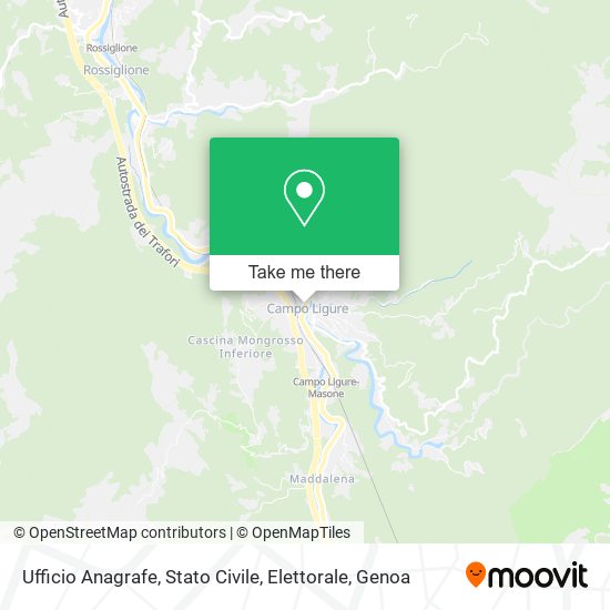 Ufficio Anagrafe, Stato Civile, Elettorale map