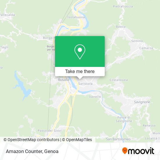 Amazon Counter map