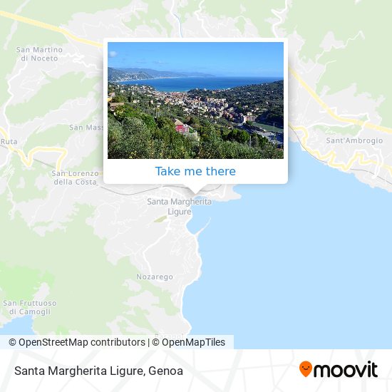Santa Margherita Ligure map