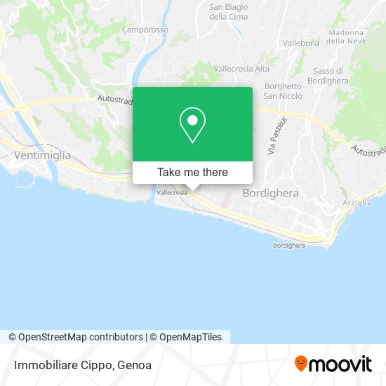Immobiliare Cippo map